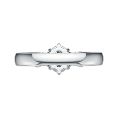 Sterling Silver Semi Mount Ring Setting Oval OV 8X6mm CU 4X4mm DHJ