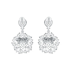Sterling Silver Semi Mount Earrings Setting Pear PE 5X3mm PE 4X3mm DHJ