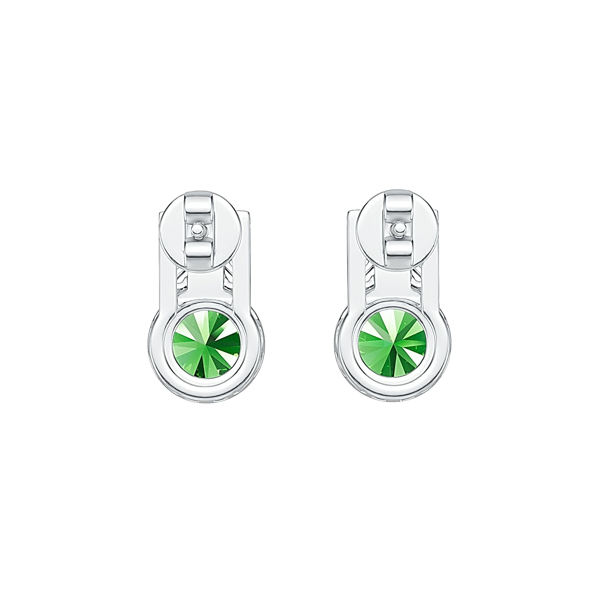 Sterling Silver Semi Mount Earrings Setting Round RD 6.5mm DHJ
