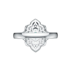Sterling Silver Semi Mount Ring Setting Oval OV 8X6mm Cabochon DHJ