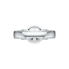 Sterling Silver Semi Mount Ring Setting Round RD 10x10mm Syzjewelry