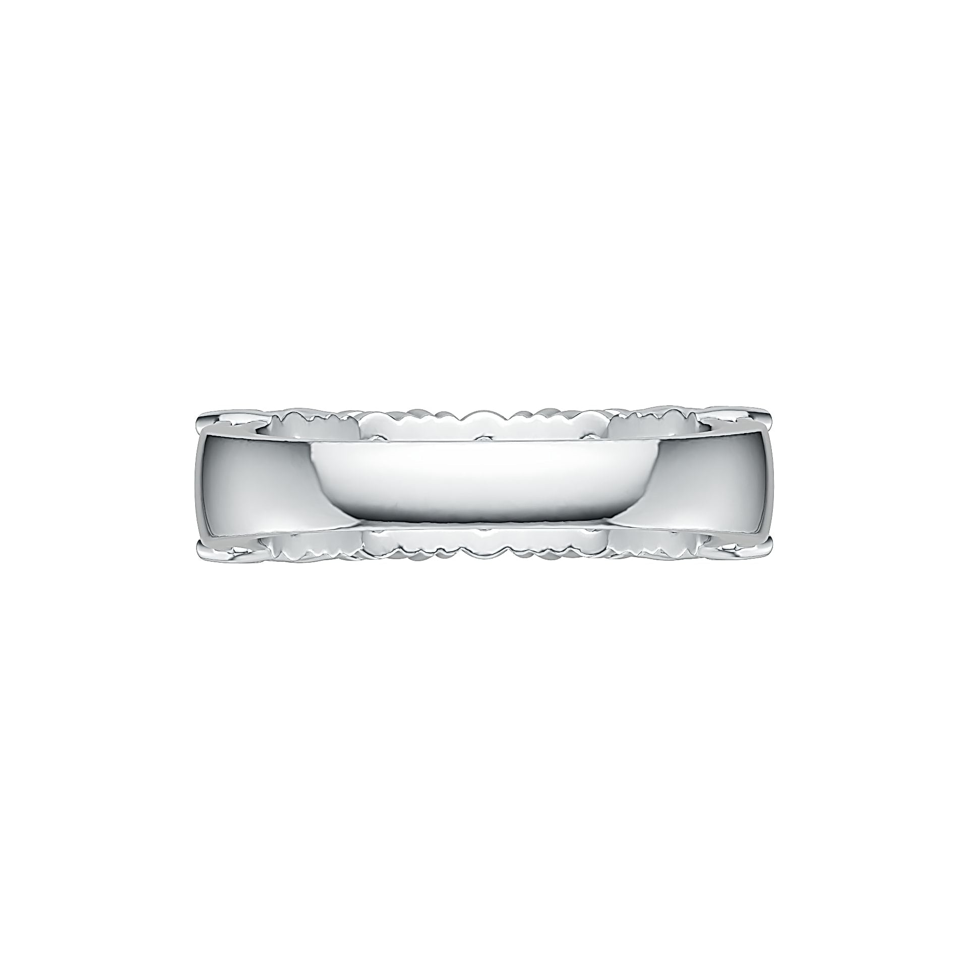Sterling Silver Semi Mount Ring Setting Oval OV 6x4mm 5 Stone with White Topaz Syzjewelry