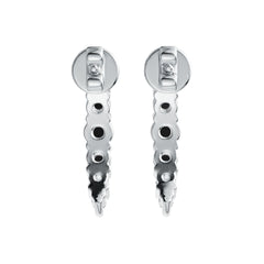 Sterling Silver Semi Mount Earrings Setting Round RD 3x3mm DHJ