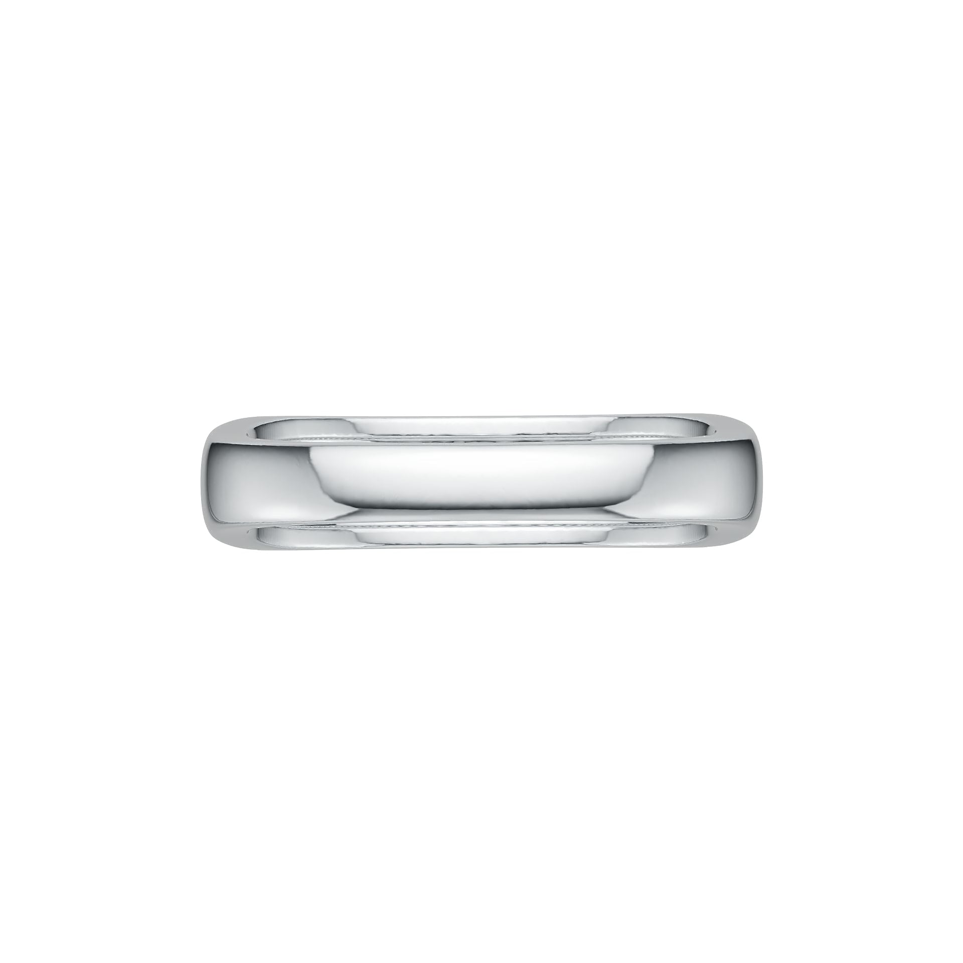 Sterling Silver Double-Row Wedding Band Ring with White Topaz or Moissanite Syzjewelry