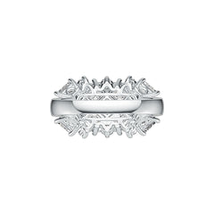 Sterling Silver Semi Mount Ring Setting Princess SQ 4X4mm DHJ
