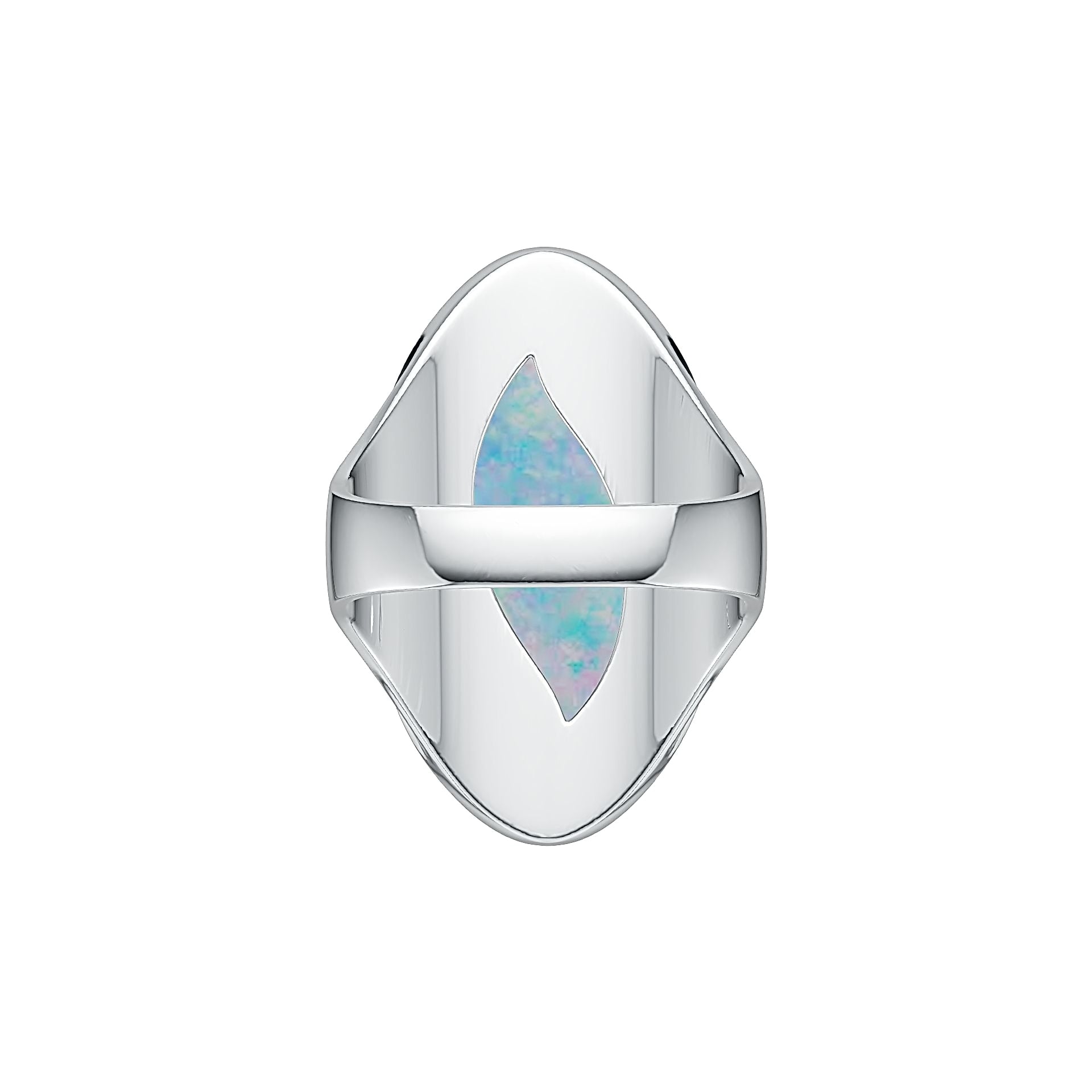 Sterling Silver Semi Mount Ring Setting Marquise MQ 21X10.5mm DHJ