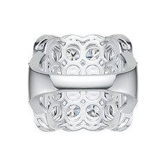 Sterling Silver Semi Mount Ring Setting Round RD 5x5mm DHJ