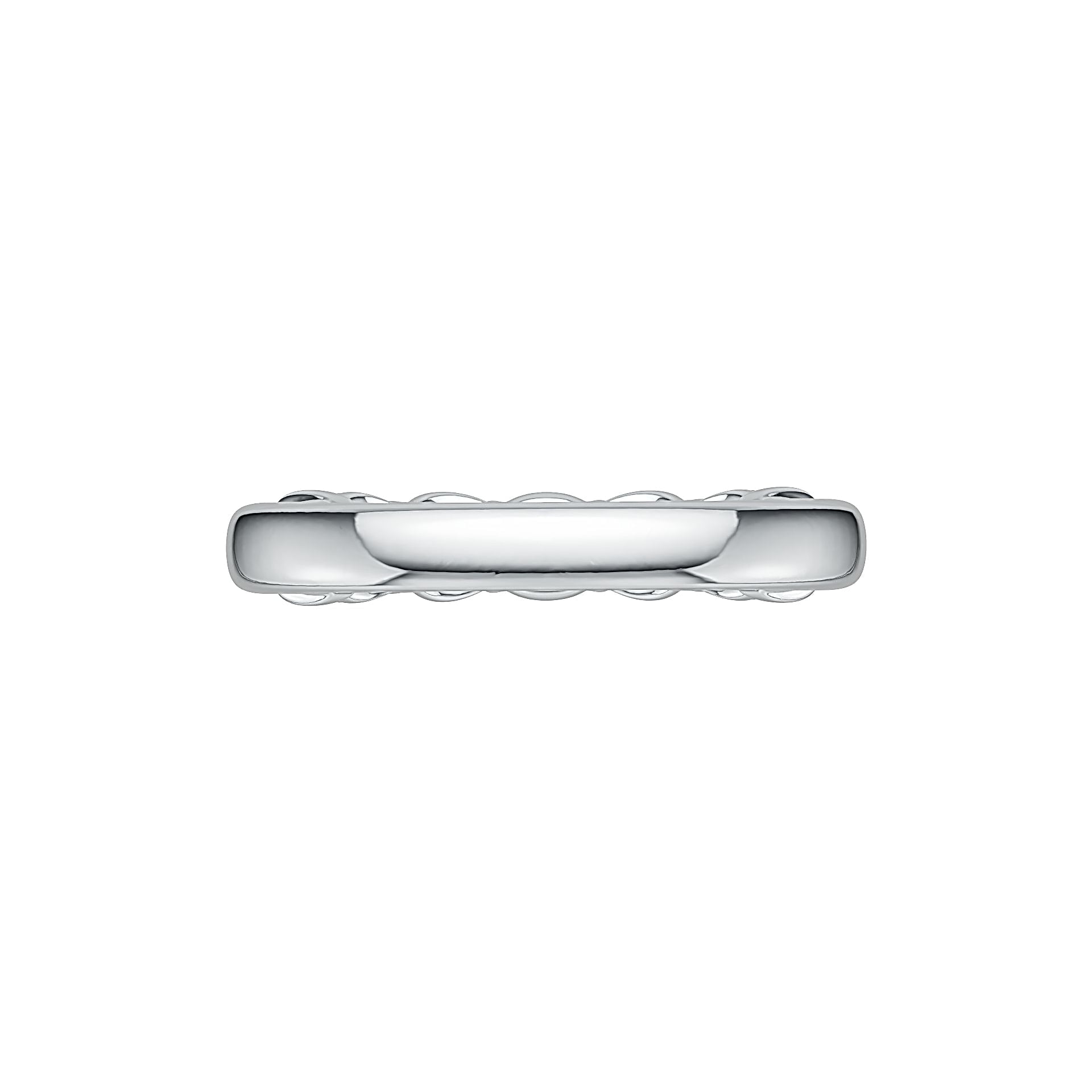 Sterling Silver Semi Mount Ring Setting Round RD 4x4mm 5 Stone Ring DHJ