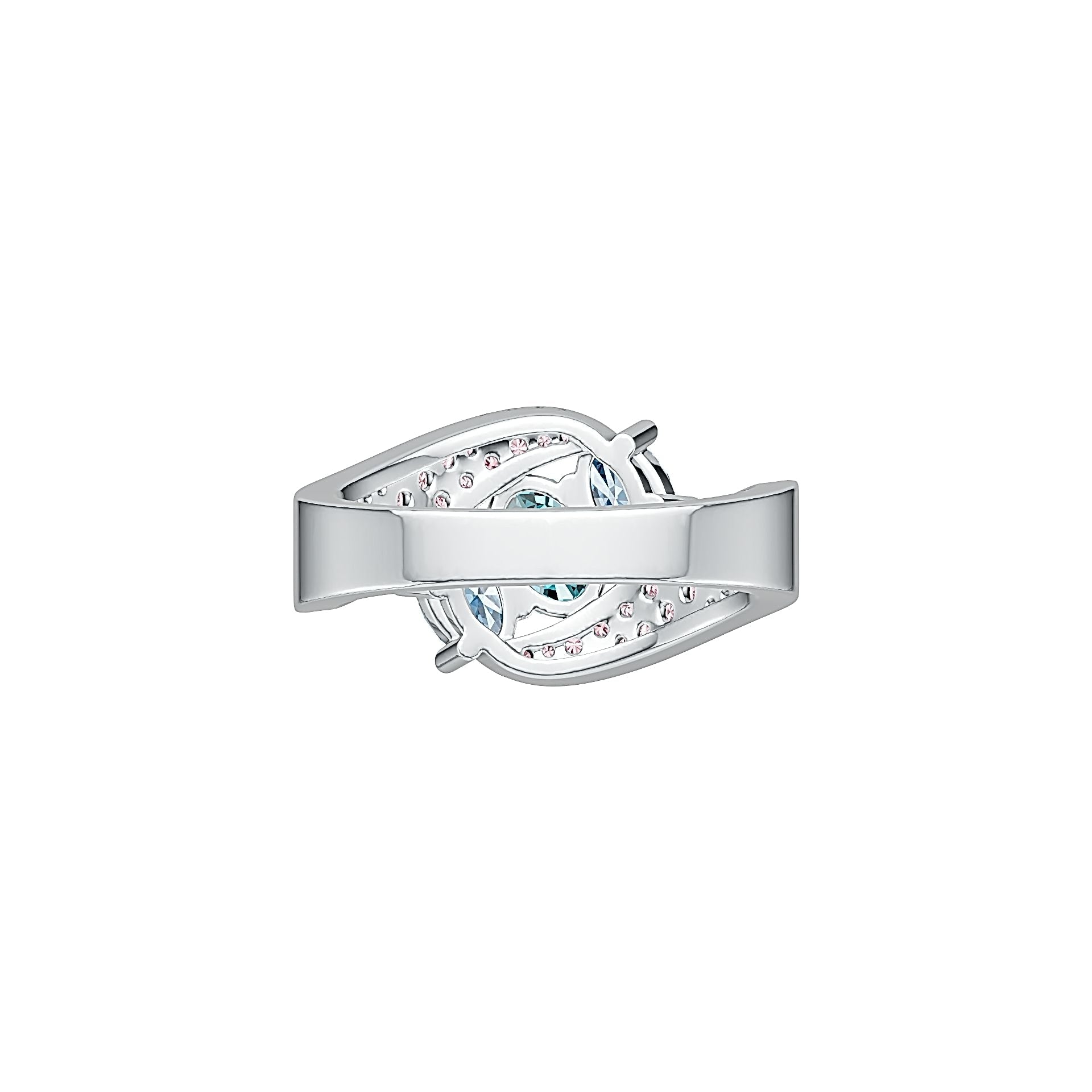 Sterling Silver Semi Mount Ring Setting Oval OV 7X5mm DHJ