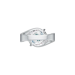 Sterling Silver Semi Mount Ring Setting Oval OV 7X5mm DHJ