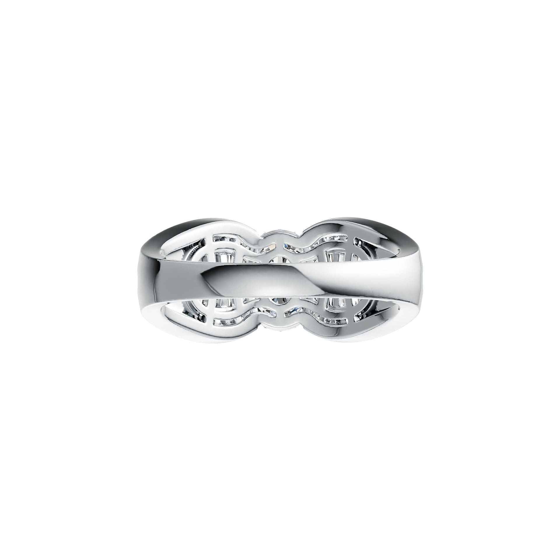 Sterling Silver Semi Mount Ring Setting Oval OV 9X7mm DHJ