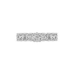 Sterling Silver Semi Mount Ring Setting Pear PE 6X4mm with White Topaz Syzjewelry