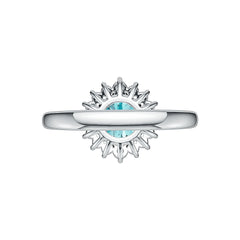 Sterling Silver Semi Mount Ring Setting Round RD 7X7mm Syzjewelry