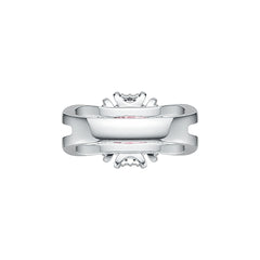 Sterling Silver Semi Mount Ring Setting Round RD 9.5x9.5mm DHJ