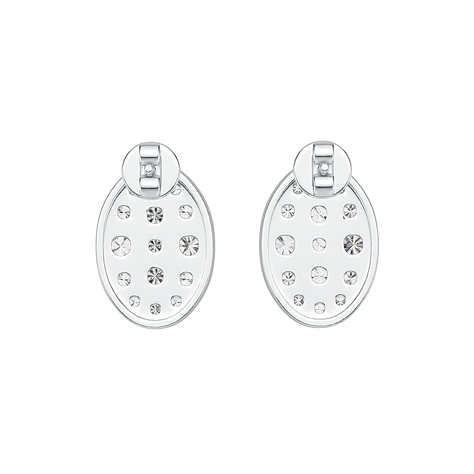 Sterling Silver Semi Mount Earrings Setting Round RD 3.5mm DHJ