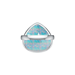 Sterling Silver Semi Mount Ring Setting Pear PE 18X18mm DHJ