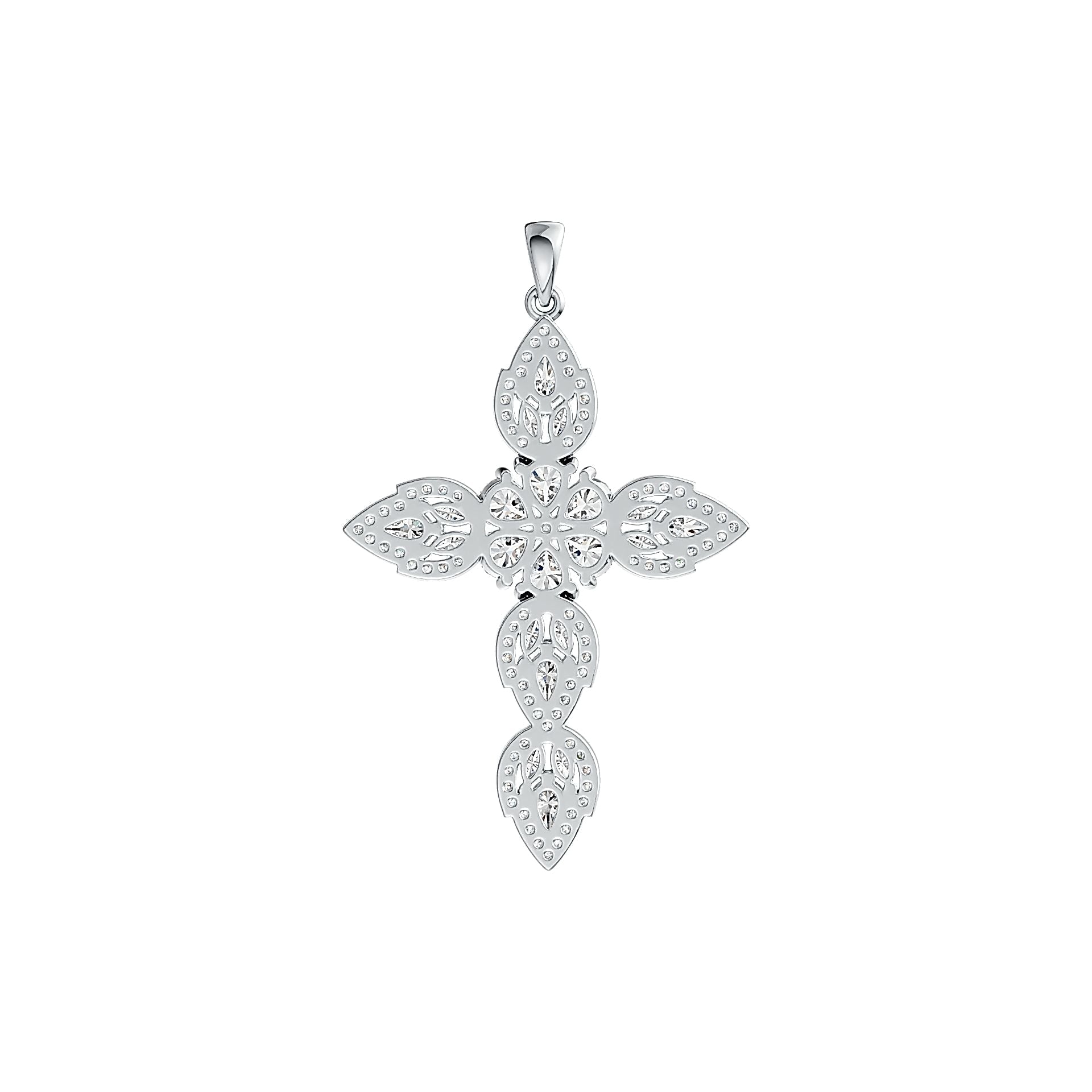 Sterling Silver Semi Mount Pendant Setting Pear PE 5X4mm PE 5X3mm MQ 4X2mm - Syzjewelry