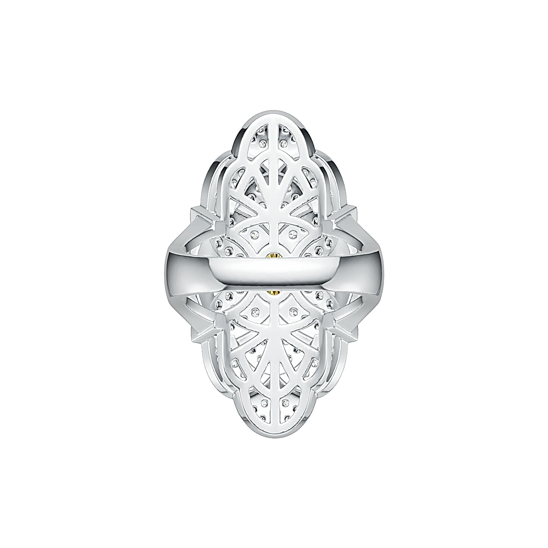 Sterling Silver Semi Mount Ring Setting Oval OV 8X6mm DHJ