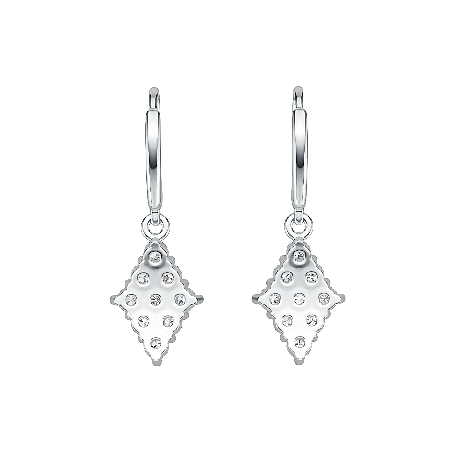 Sterling Silver Semi Mount Earrings Setting Round RD 2.5mm DHJ