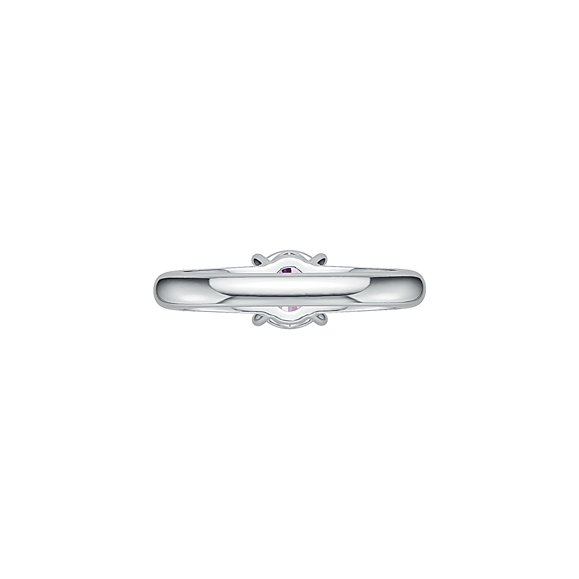 Sterling Silver Semi Mount Ring Setting RD 6.6x6.6mm Solitaire Engagement Syzjewelry