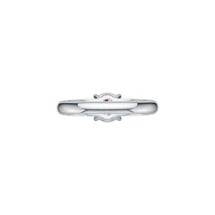 Sterling Silver Semi Mount Ring Setting RD 6.6x6.6mm Solitaire Engagement Syzjewelry