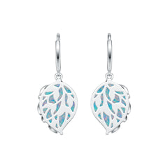 Sterling Silver Semi Mount Earrings Setting Pear PE 16X12mm Cabochon DHJ