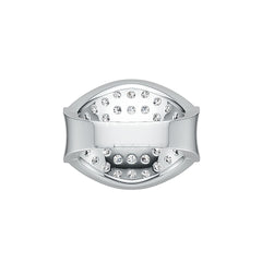 Sterling Silver Semi Mount Ring Setting Round RD 2.5mm DHJ