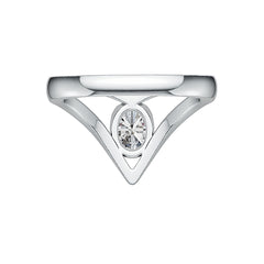 Sterling Silver Semi Mount Ring Setting Oval OV 7x5mm Syzjewelry