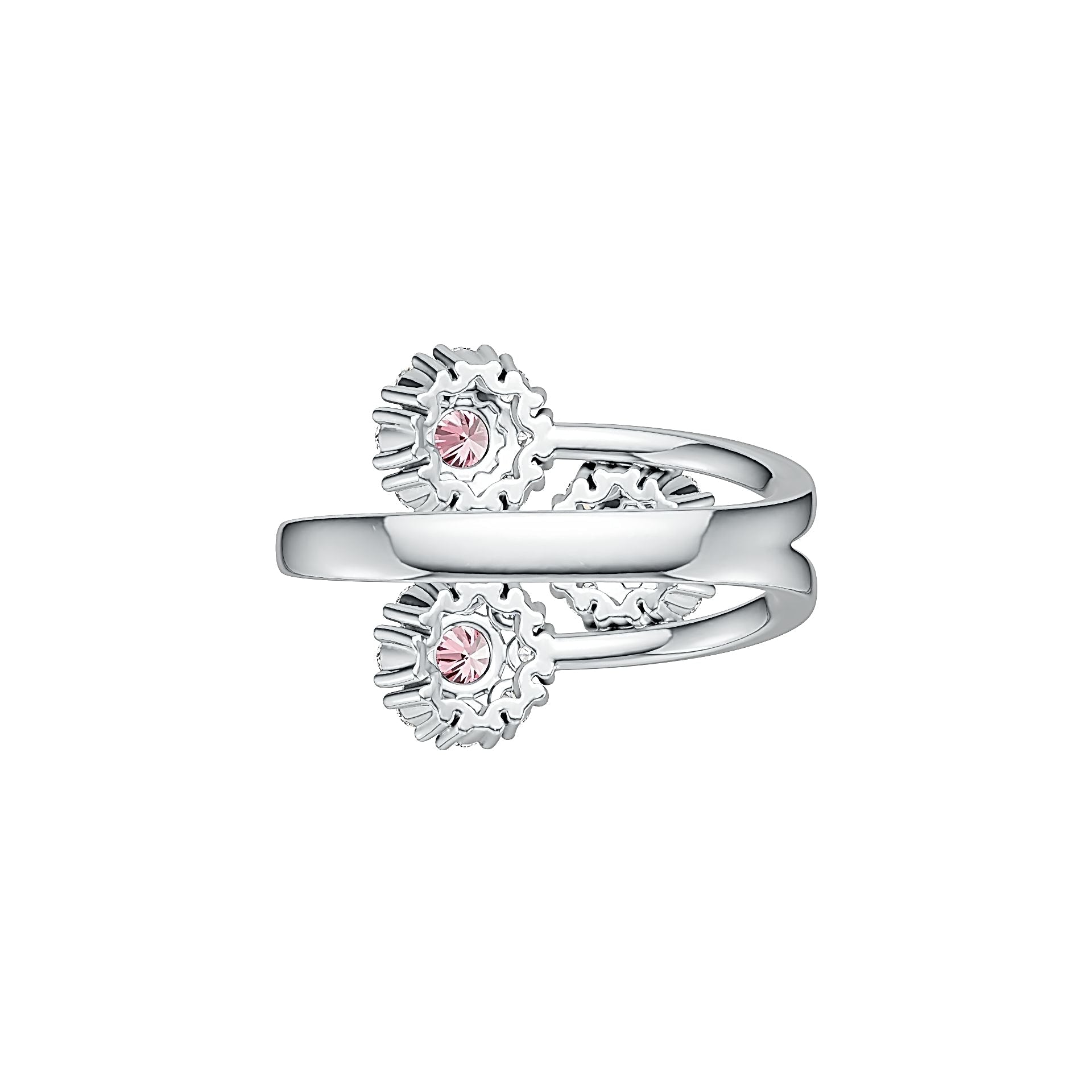 Sterling Silver Semi Mount Ring Setting Round RD 4x4mm DHJ