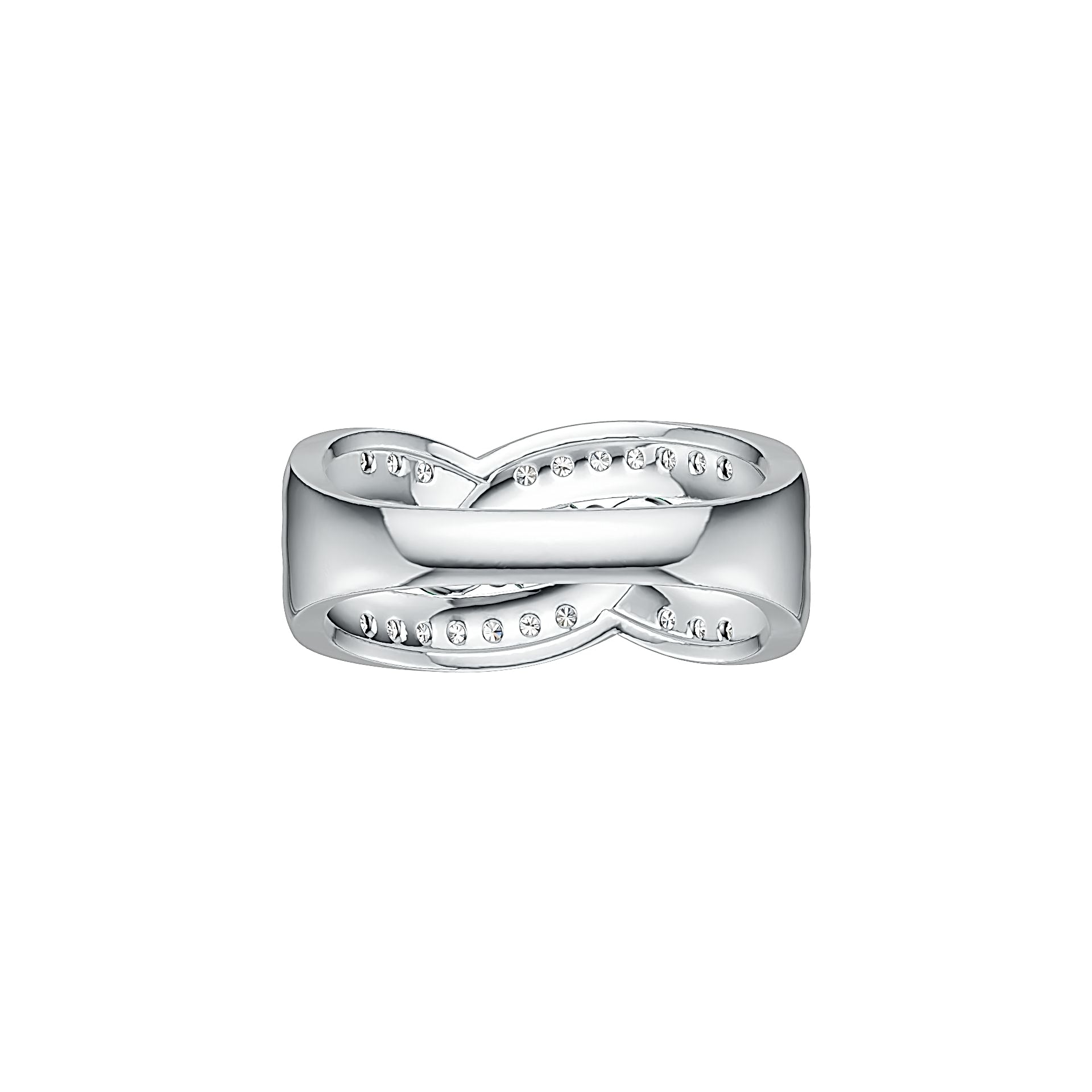 Sterling Silver Semi Mount Ring Setting Round RD 4x4mm DHJ