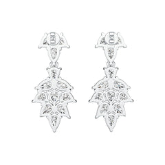 Sterling Silver Semi Mount Earrings Setting Pear PE 6X4mm PE 5X4mm DHJ