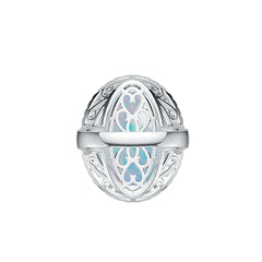 Sterling Silver Semi Mount Ring Setting Oval OV 24X19mm Cabochon DHJ