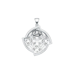 Sterling Silver Semi Mount Pendant Setting Pear PE 5X3mm with White Topaz - Syzjewelry