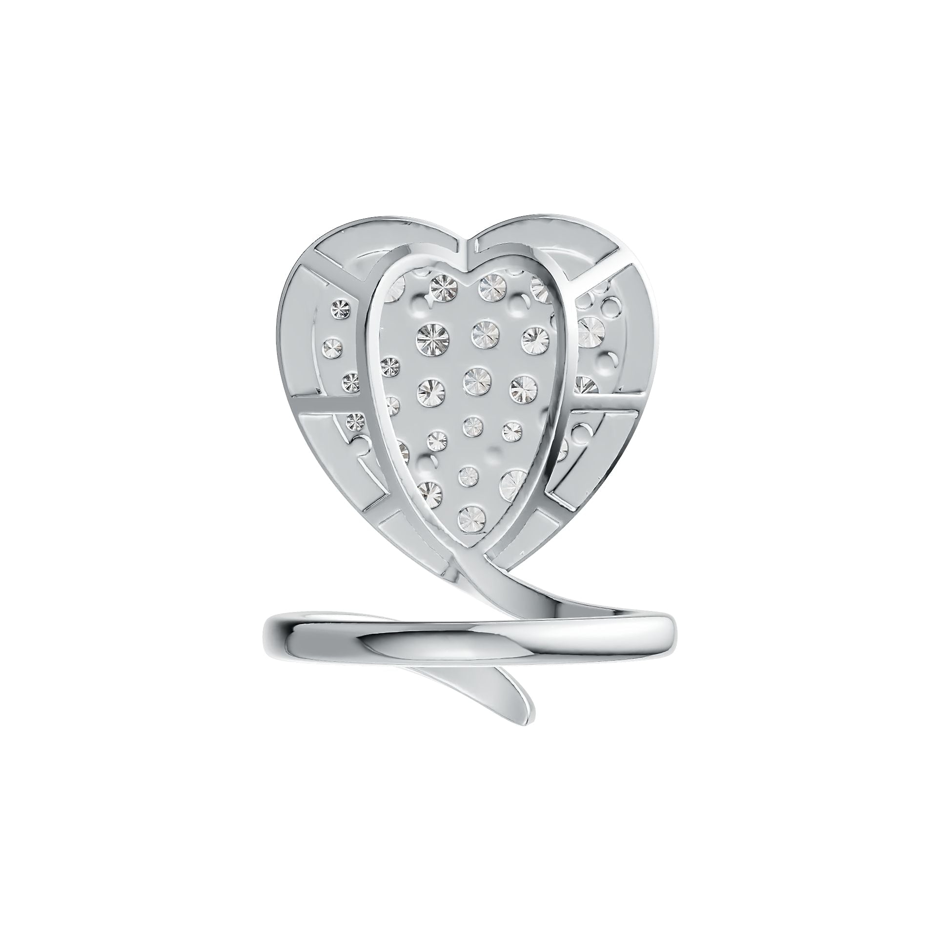 Sterling Silver Semi Mount Ring Setting Round RD 3.5mm DHJ