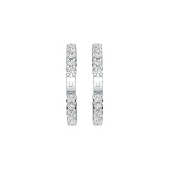 Sterling Silver Semi Mount Earrings Setting Round RD 2x2mm DHJ