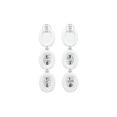 Sterling Silver Semi Mount Earrings Setting Oval OV 8X6mm DHJ