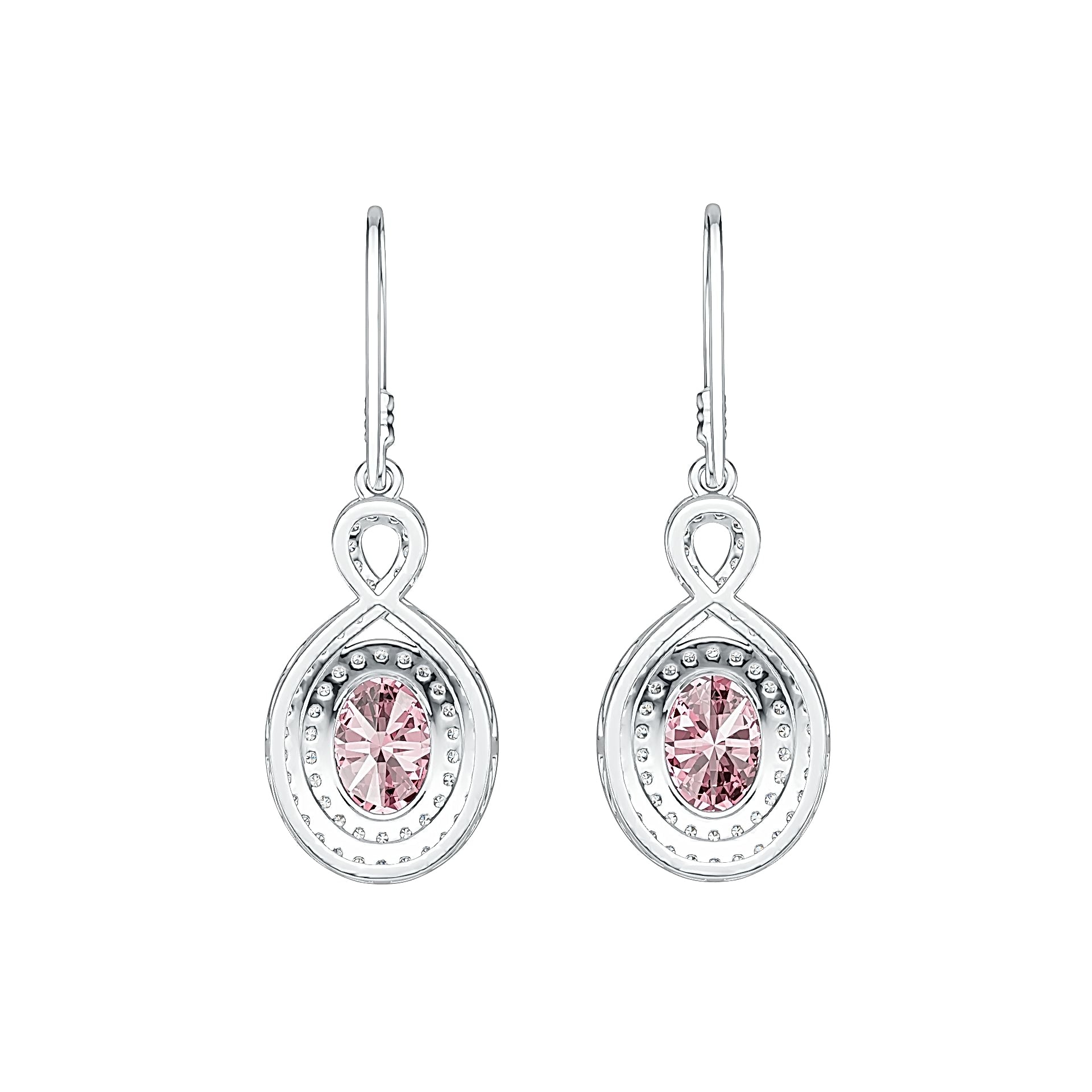 Sterling Silver Semi Mount Earrings Setting Oval OV 8X6mm DHJ