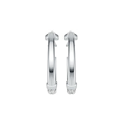 Sterling Silver Semi Mount Earrings Setting Oval OV 7X5mm - Syzjewelry
