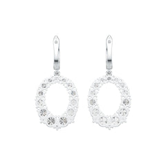 Sterling Silver Semi Mount Earrings Setting Round RD 5x5mm DHJ