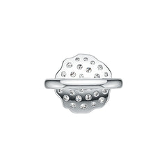 Sterling Silver Semi Mount Ring Setting Round RD 3x3mm DHJ