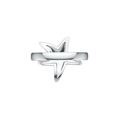 Sterling Silver Semi Mount Ring Setting Starfish Ring DHJ