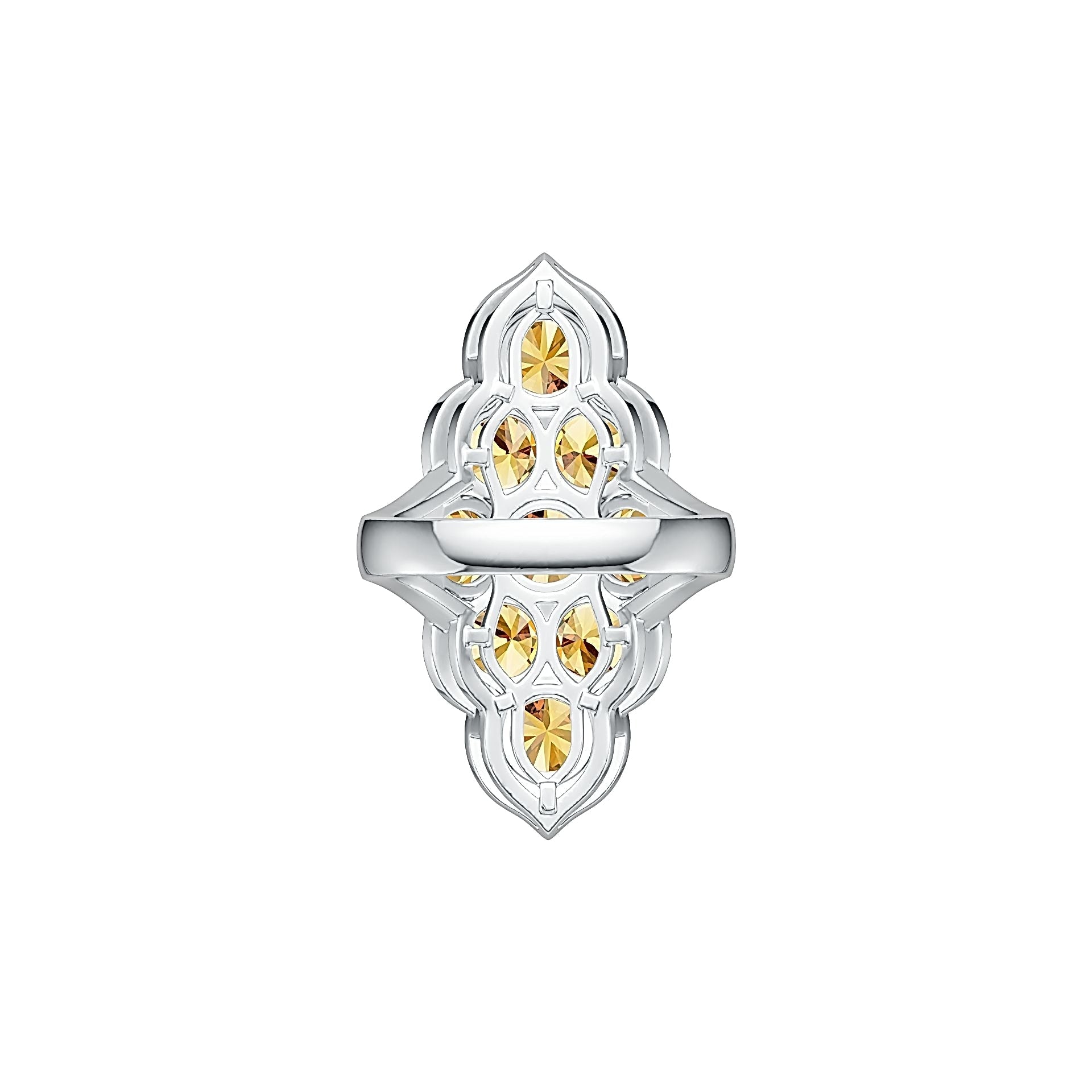 Sterling Silver Semi Mount Ring Setting Round RD 6x6mm DHJ