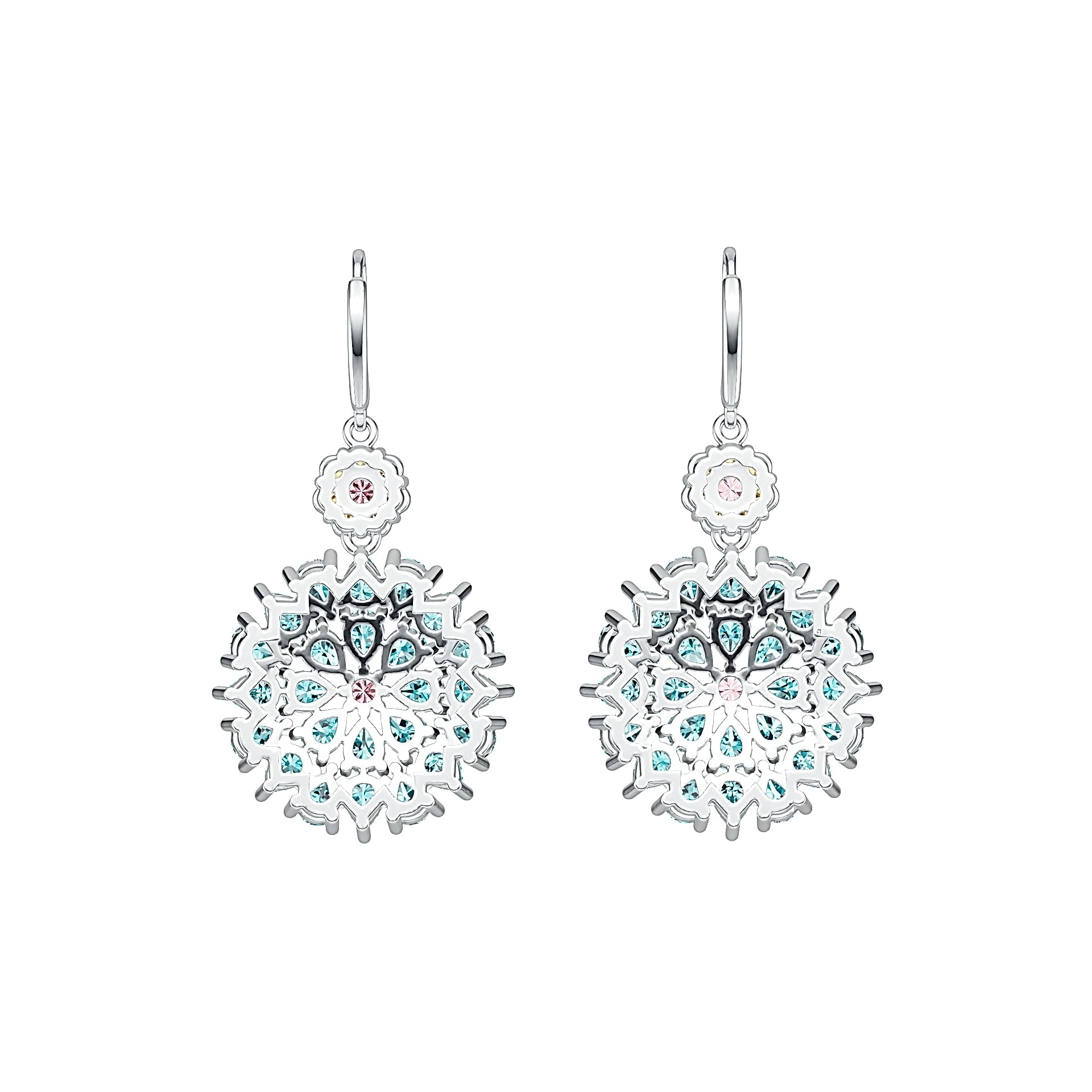 Sterling Silver Semi Mount Earrings Setting Pear PE 4X3mm DHJ