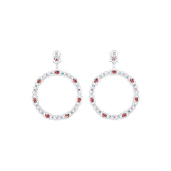 Sterling Silver Semi Mount Earrings Setting Oval OV 8X6mm OV 5X3mm DHJ