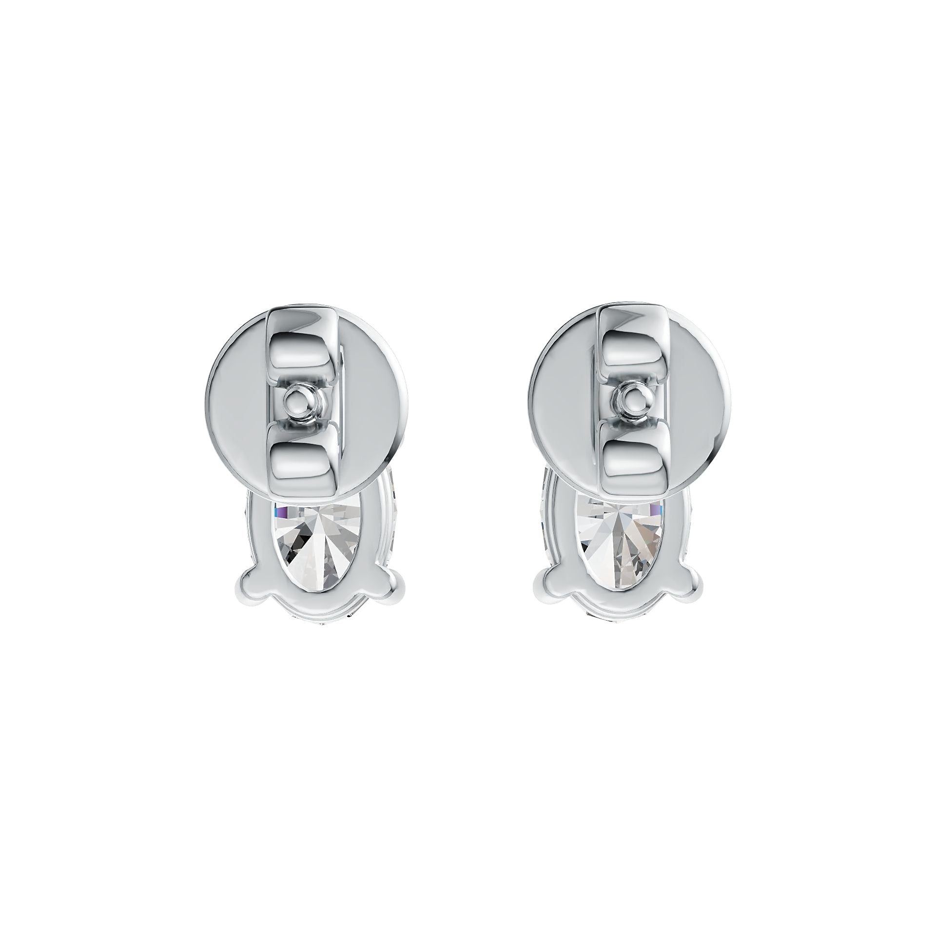 Sterling Silver Semi Mount Earrings Setting Oval OV 6x4mm Syzjewelry
