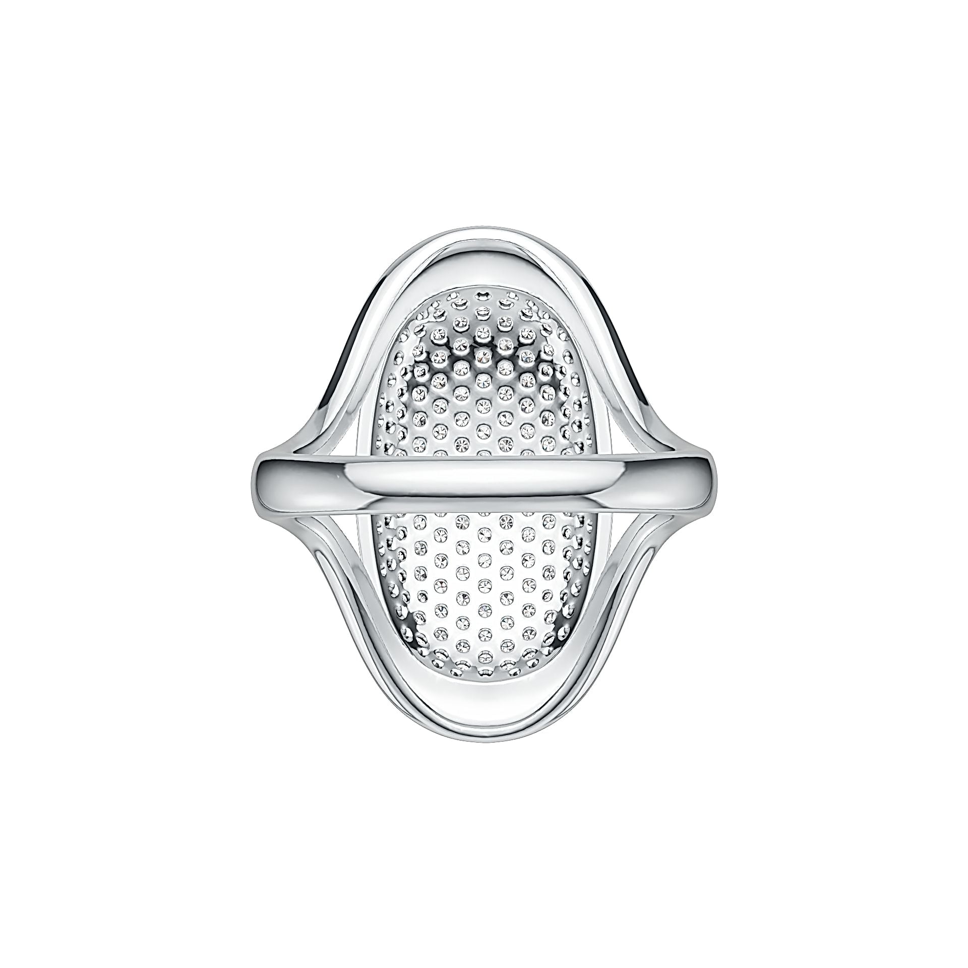 Sterling Silver Semi Mount Ring Setting Round RD 1.25mm DHJ