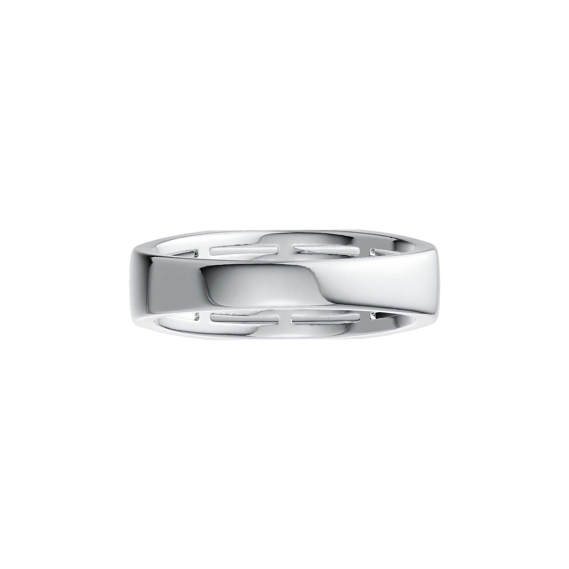 10K Gold Semi Mount Ring Setting Round RD 4x4mm DHJ