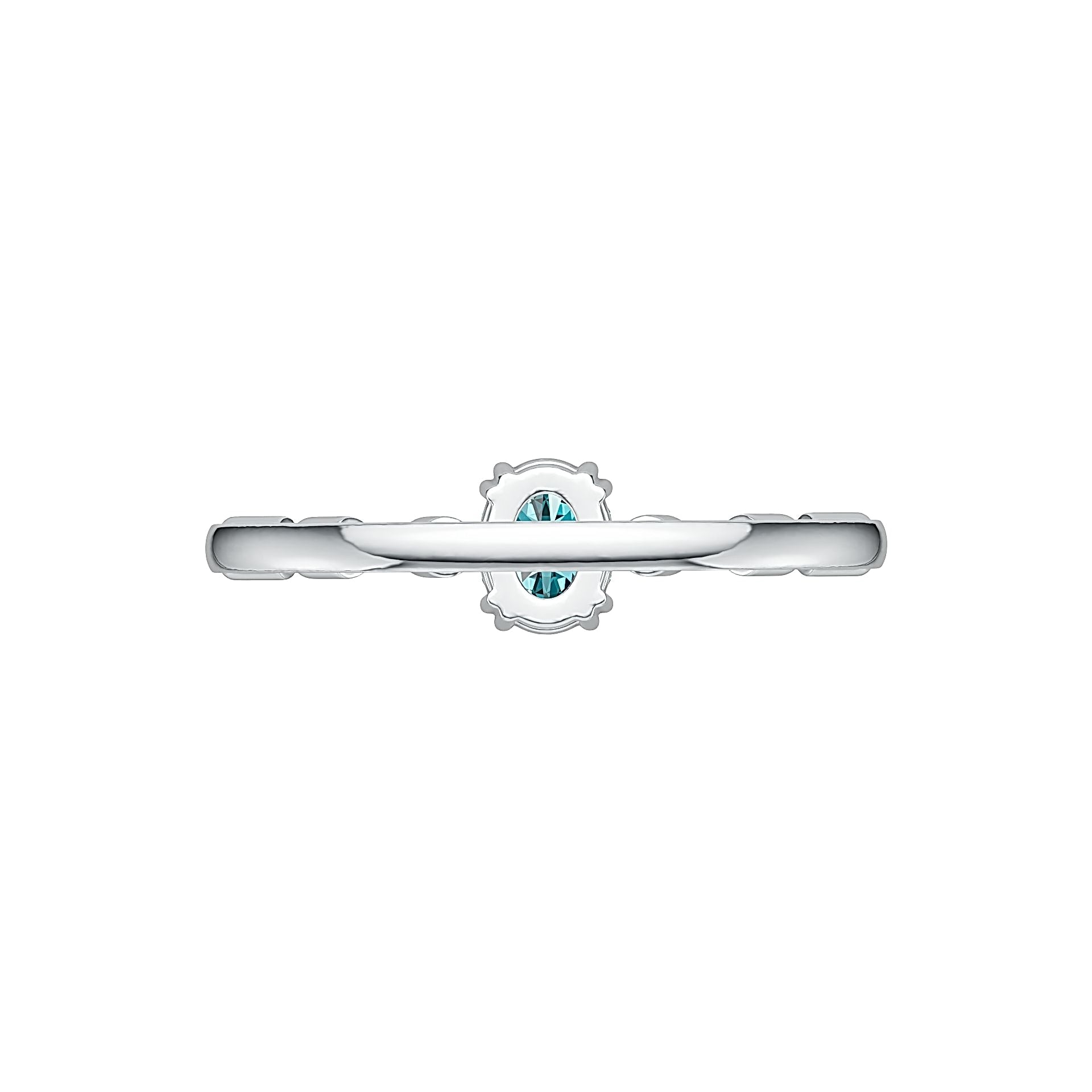 Sterling Silver Semi Mount Ring Setting Oval OV 6x4mm Solitaire DHJ