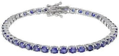 Sterling Silver Semi Mount Bracelet Setting Oval OV 4X3mm - Syzjewelry