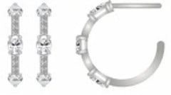 Sterling Silver Semi Mount Earrings Setting Oval OV 4X3mm - Syzjewelry